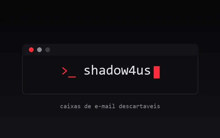 Shadow4us · Disposable Email Service